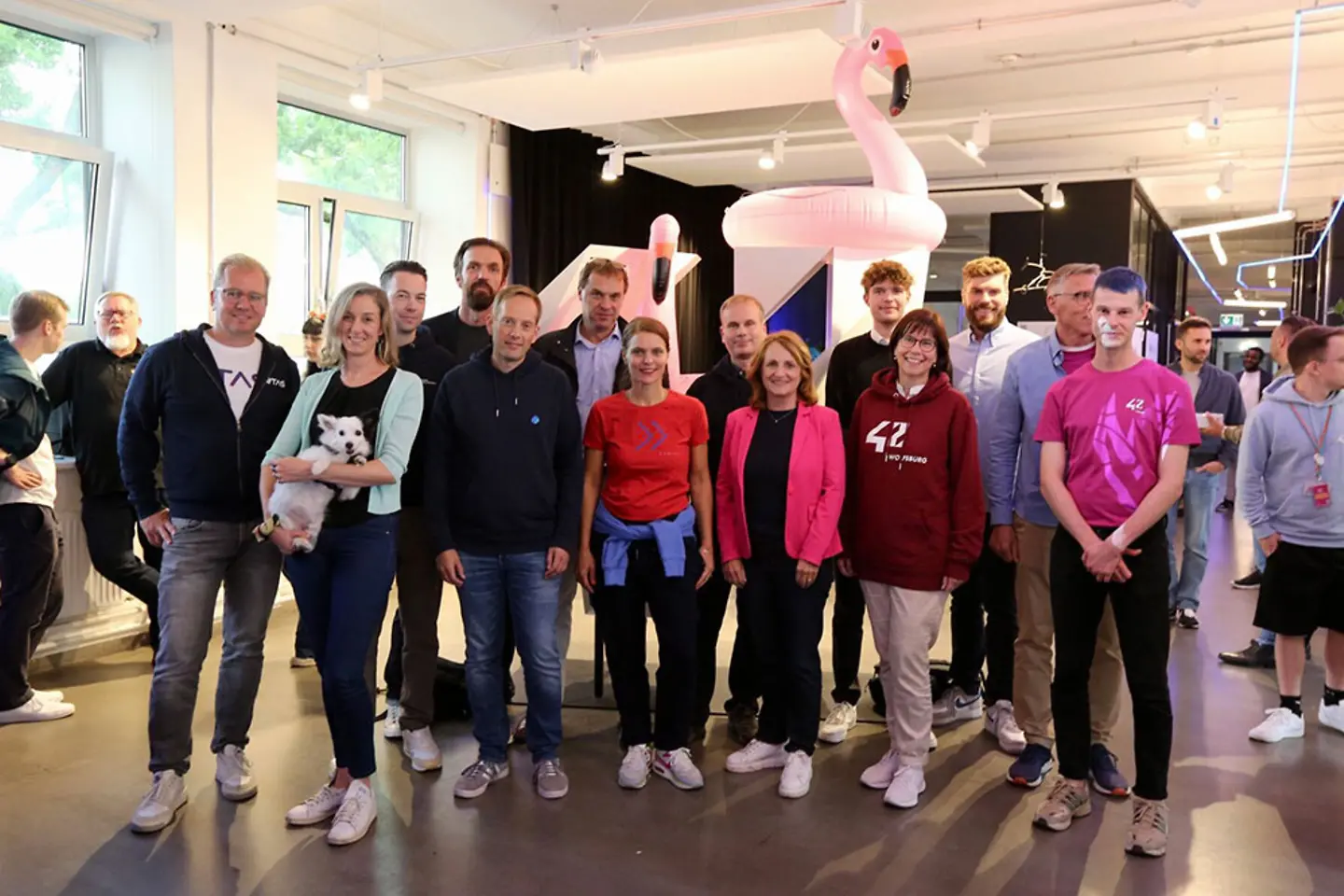 Many people at an event