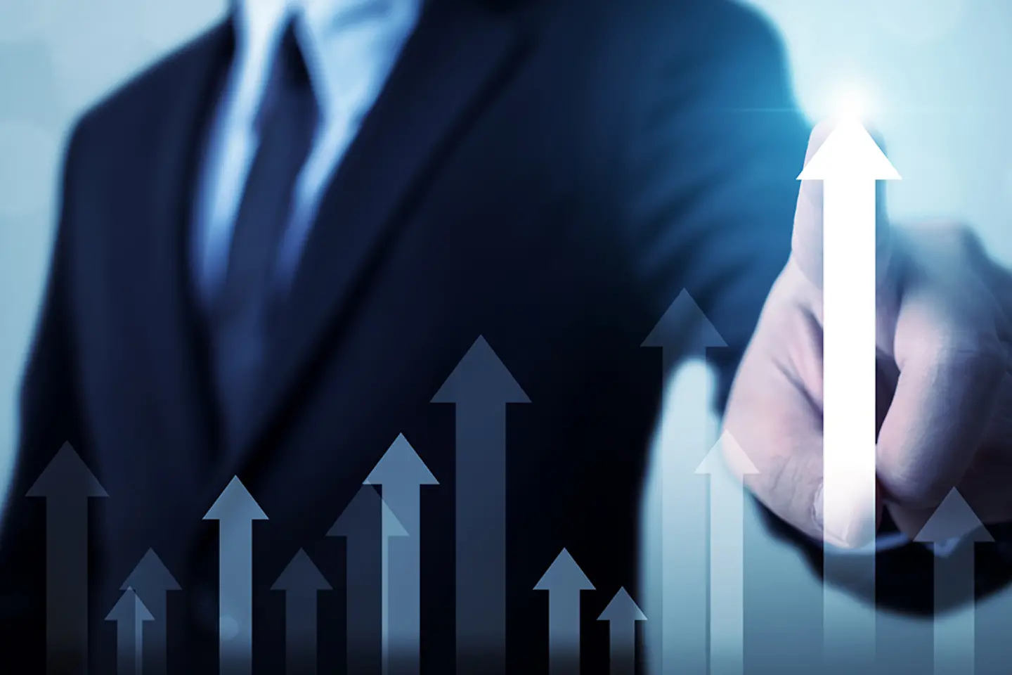 Concepto de desarrollo empresarial para el éxito y el crecimiento. 