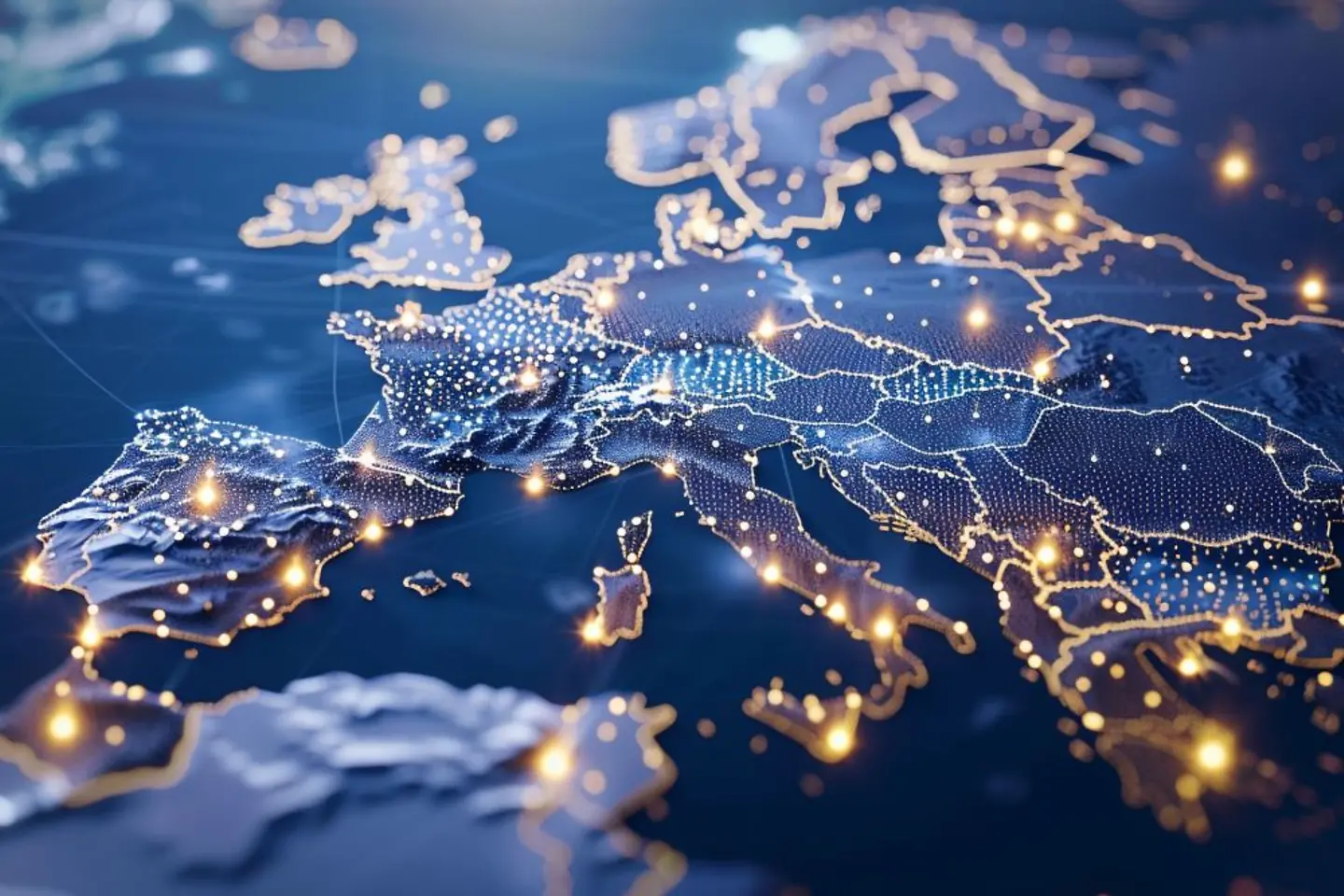 Darstellung von verschlüsselten Datenströmen und GDPR-Konformität in der Cybersicherheit in Europa