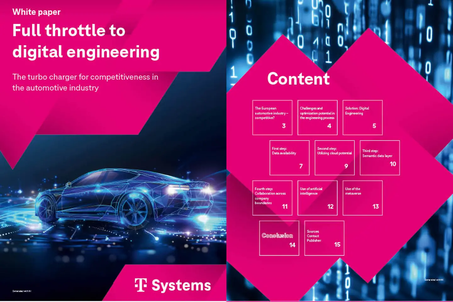 Portada y las tres páginas siguientes del whitepaper como captura de pantalla: