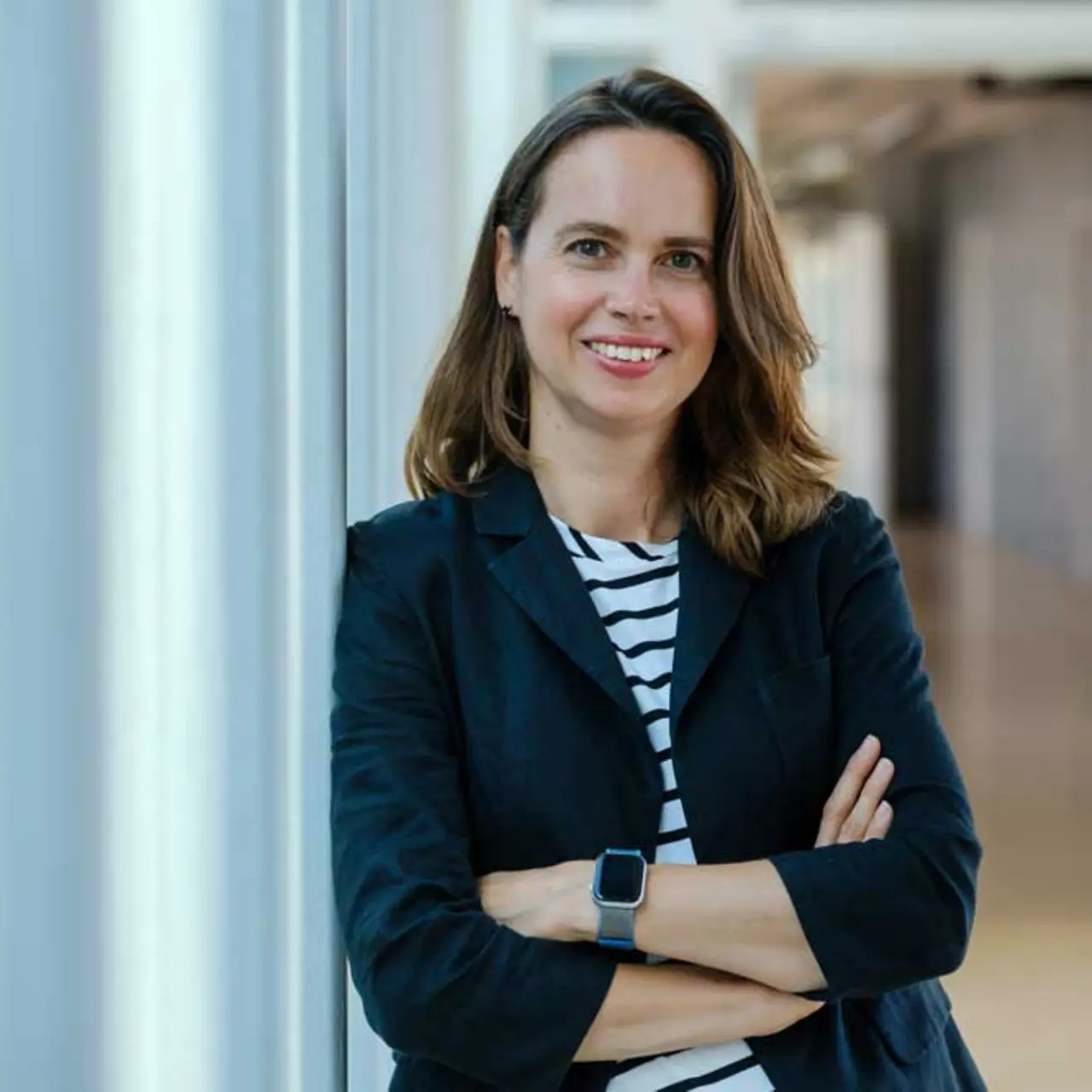 Portrait Maike Baumgartl – Head of Industry Line Discrete & Process Manufacturing