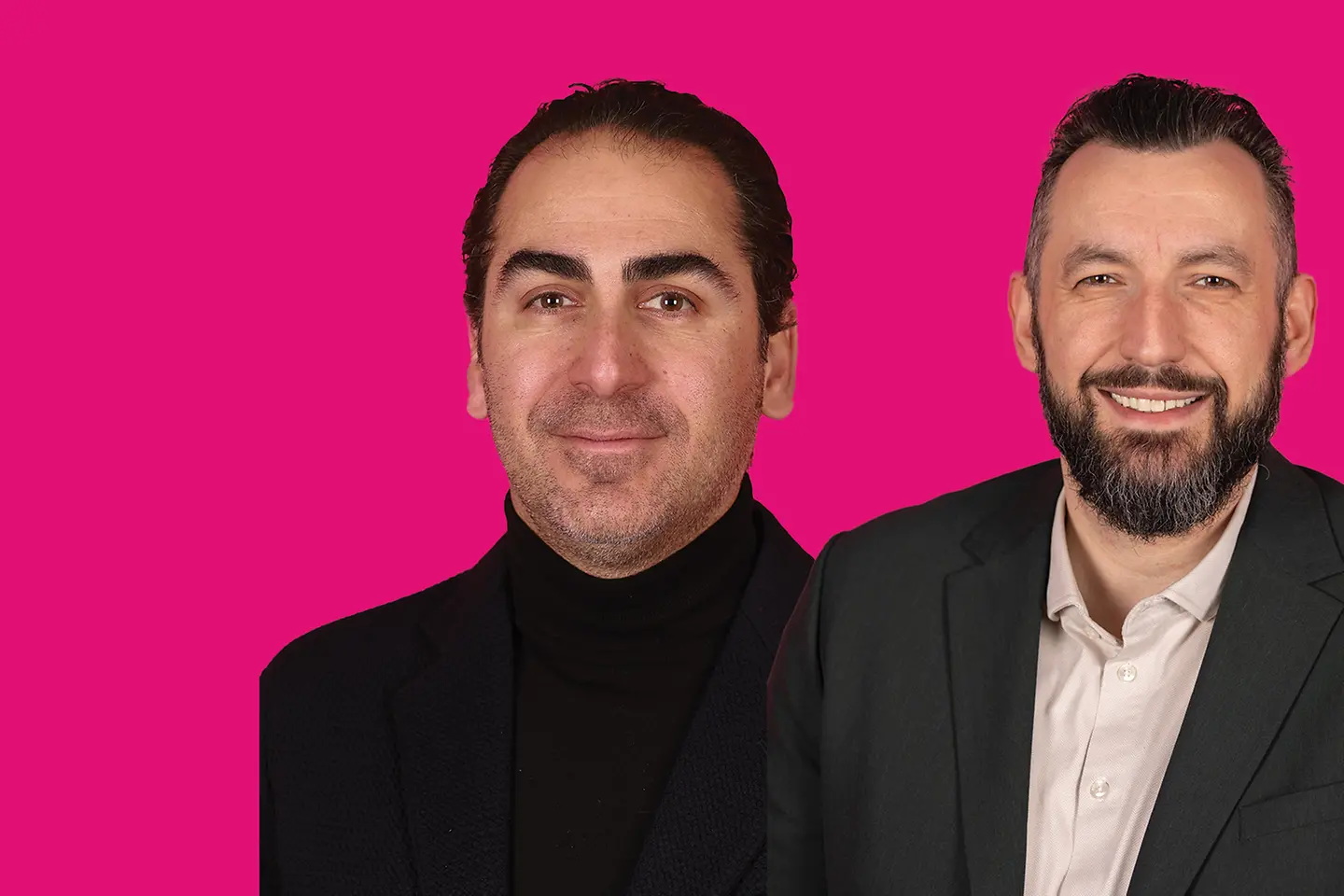 Zwei erfahrene Führungskräften 