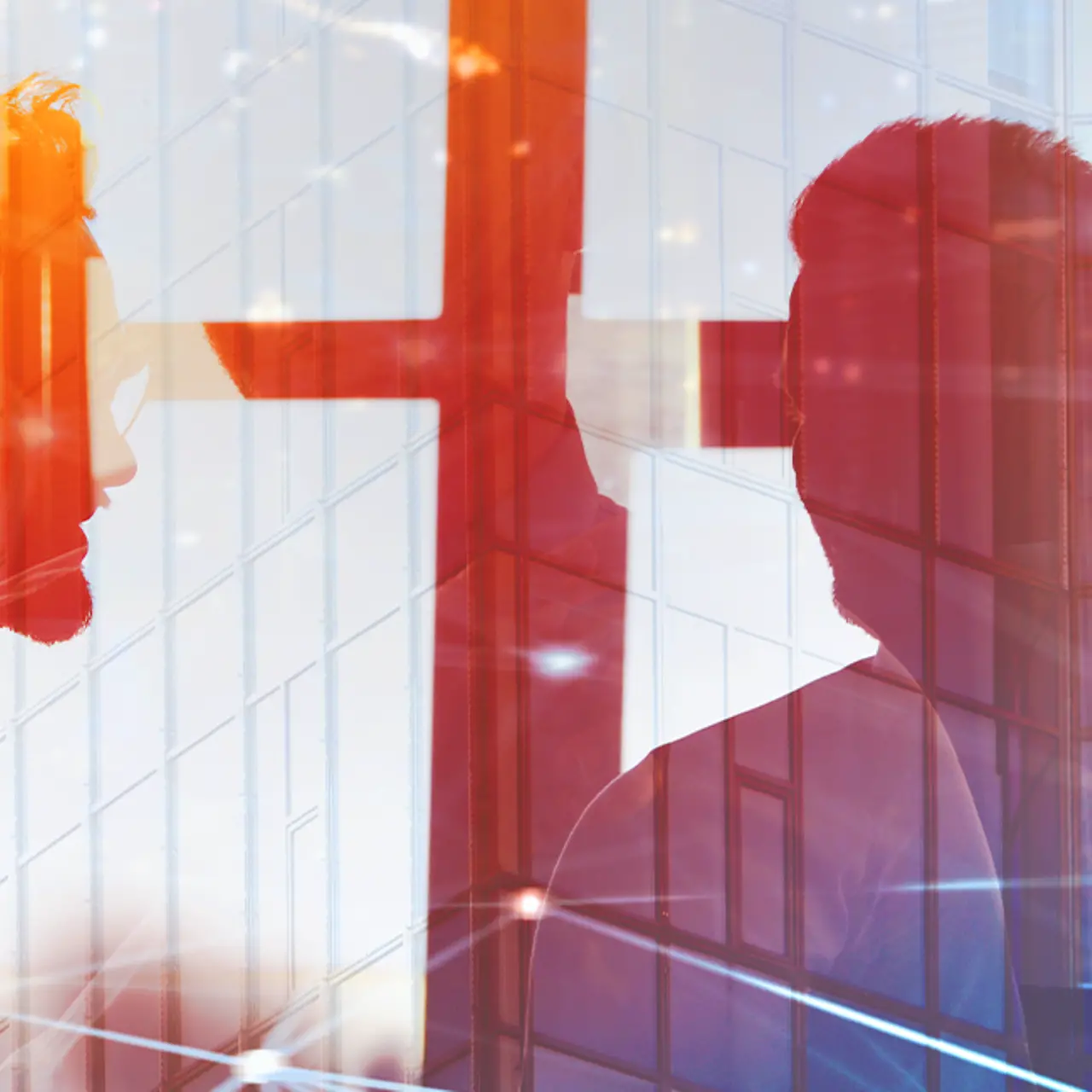 3 Männer führen Besprechung in Meetingraum