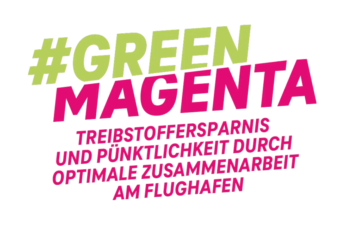 Logo #GreenMagenta
