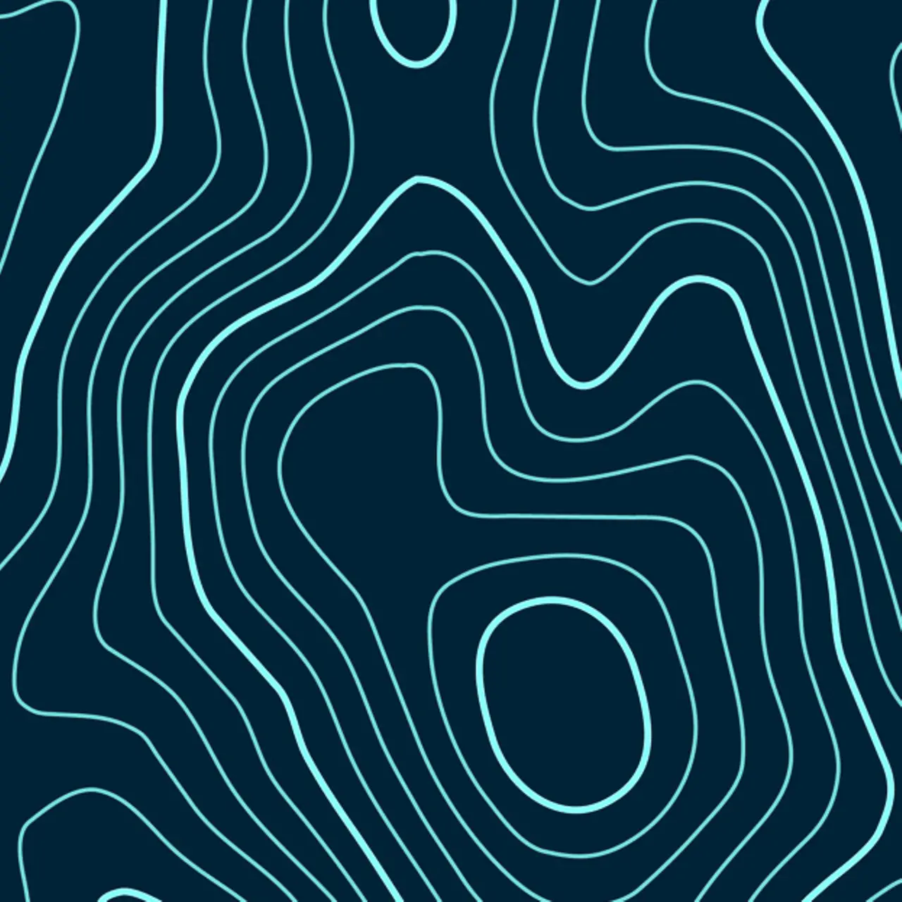 Fraktale Kunst, sich wiederholende Formen