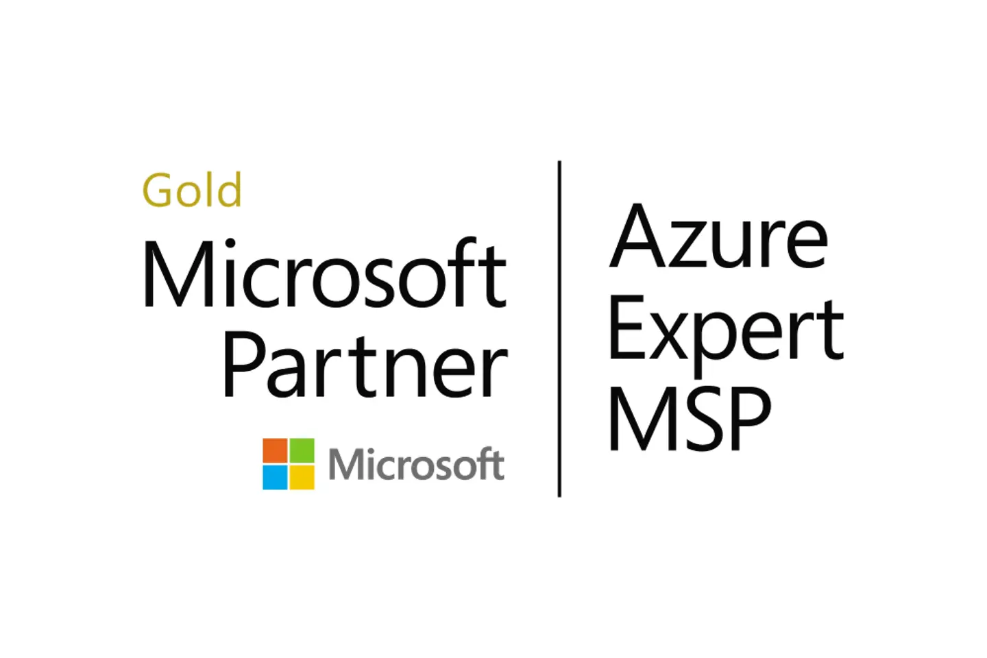 Logotipo de Microsoft Partner | Azure Expert MSP
