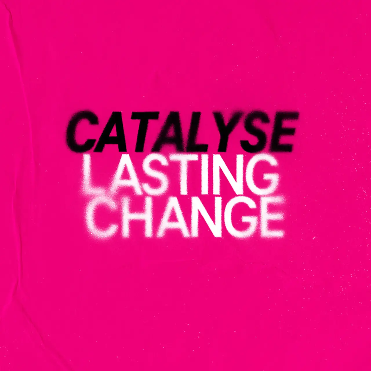 Schriftzug "Catalyse lasting change"
