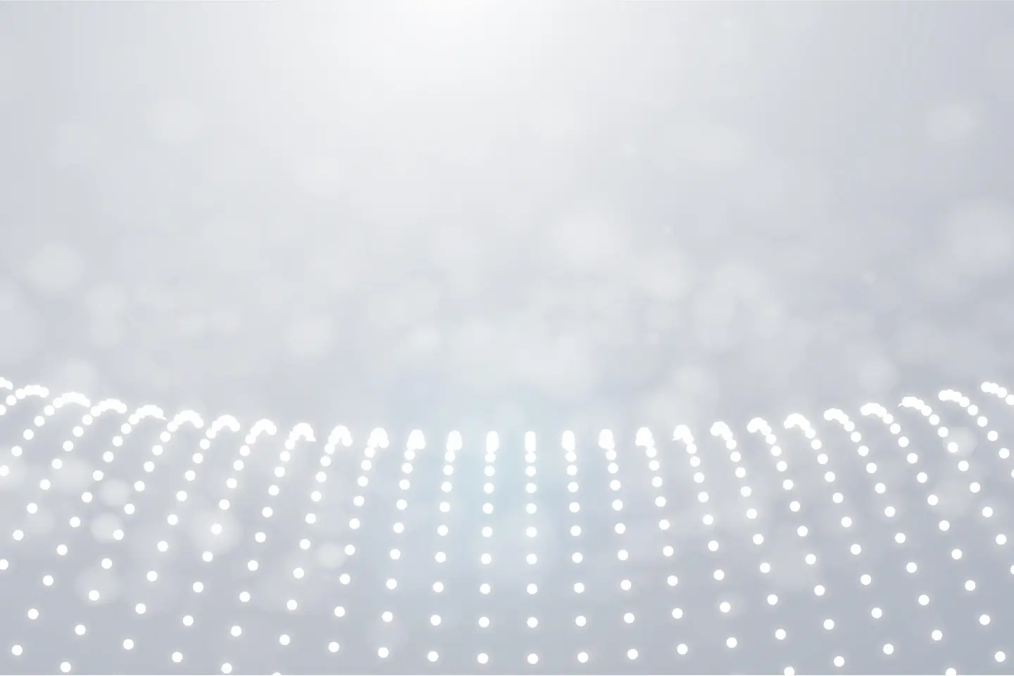 Digitalisierung abstrakt dargestellt in weiß