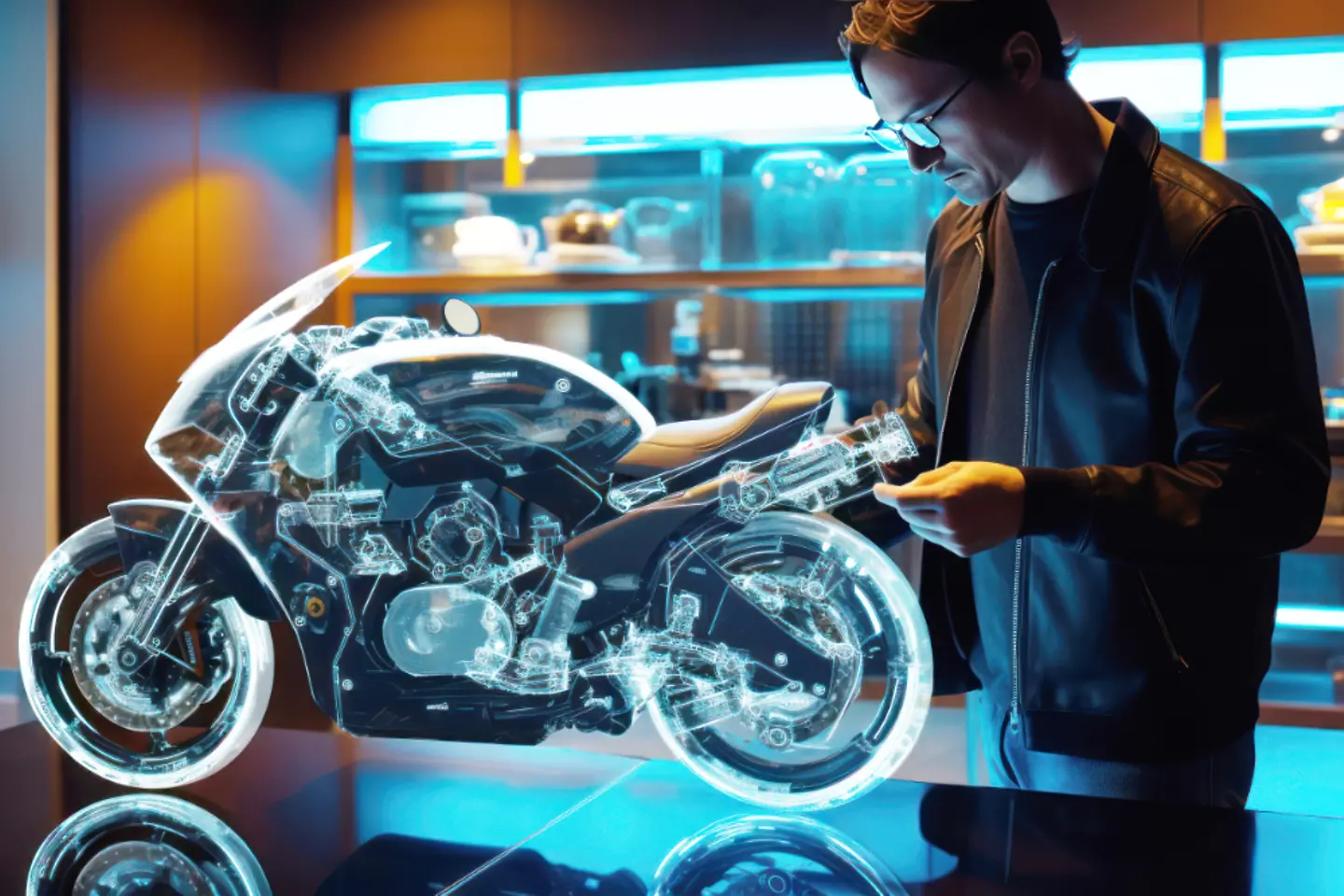 El fabricante de motocicletas utiliza una aplicación para modernizarse