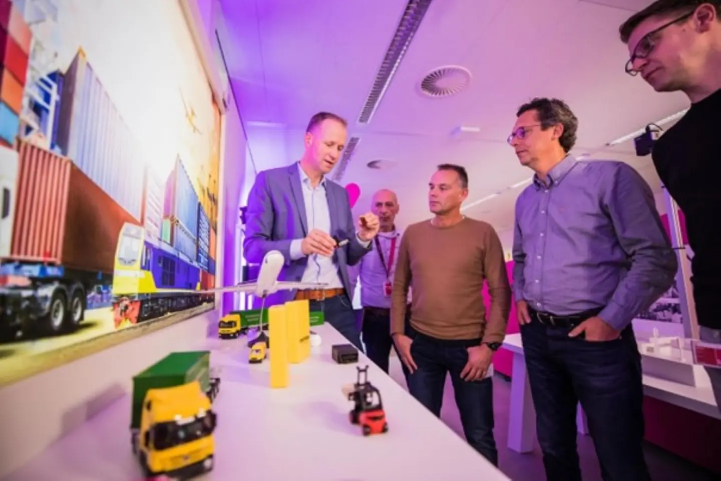 Besucher im Innovation Center Utrecht